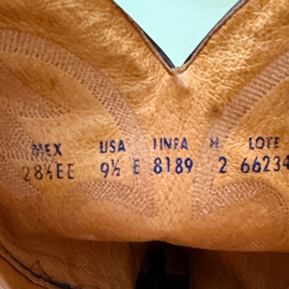 Yellow Cream Rudel Alligator/Leather  Western Cowboy Boots - Picture 11 of 16